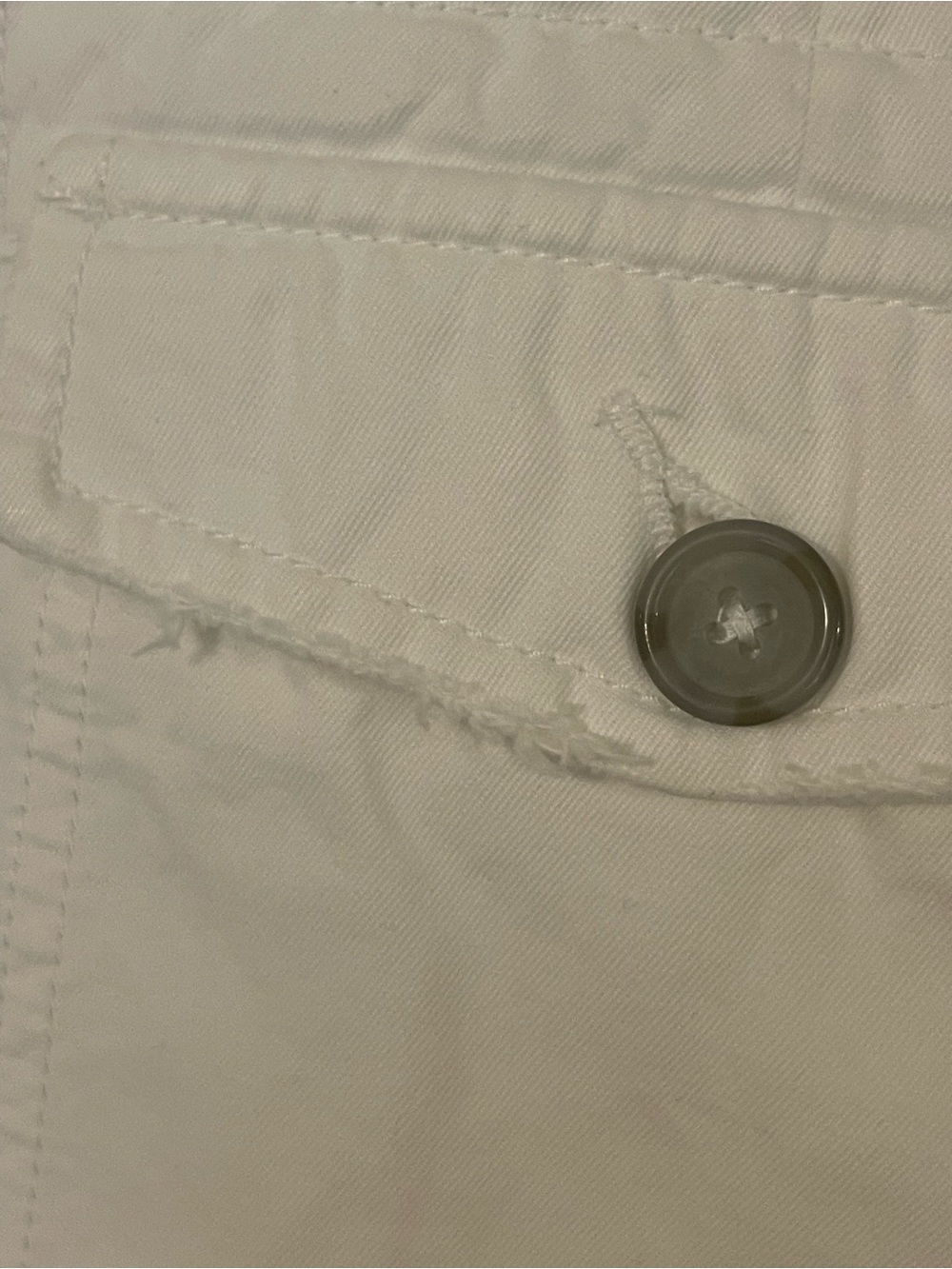 Old Navy White Cotton Shorts - Picture 5 of 5